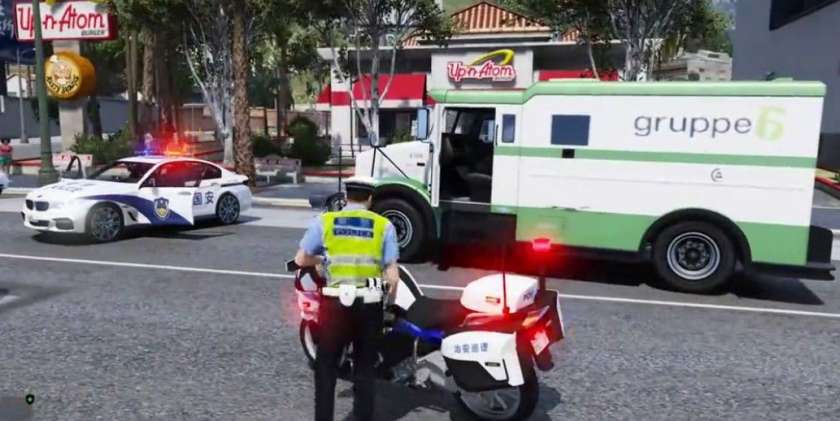 gta5中国特警模拟