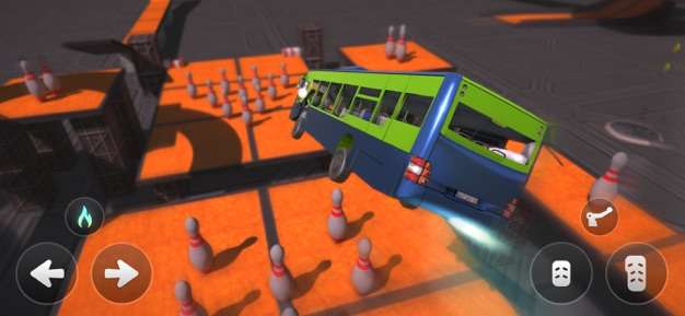 巴士撞车特技模拟2