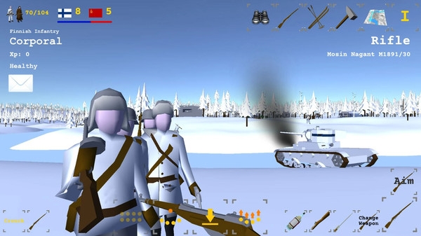 冬战战地模拟