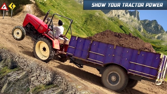 拖拉机手推车货物养殖模拟