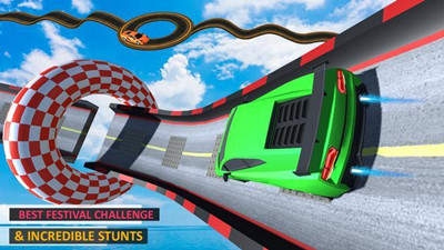 坡道赛车特技3D