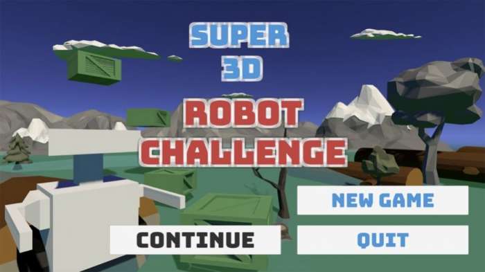 超级3D机器人挑战