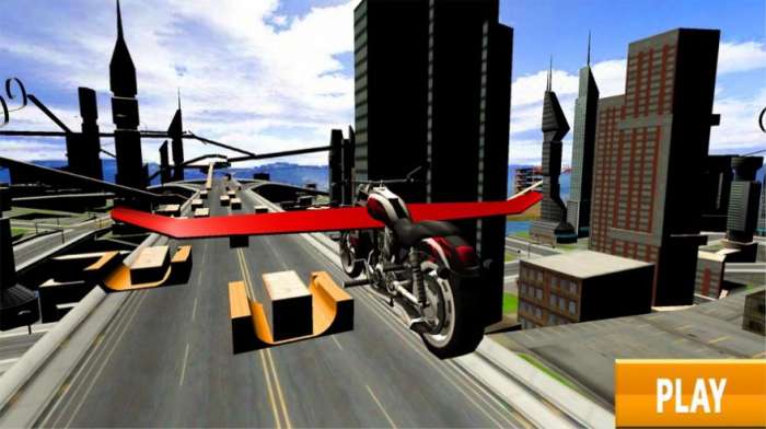 飞行摩托车模拟器3D
