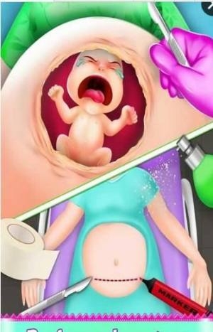 模拟孕妇手术