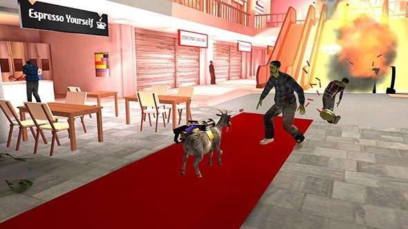 模拟山羊Goat Simulator僵尸版
