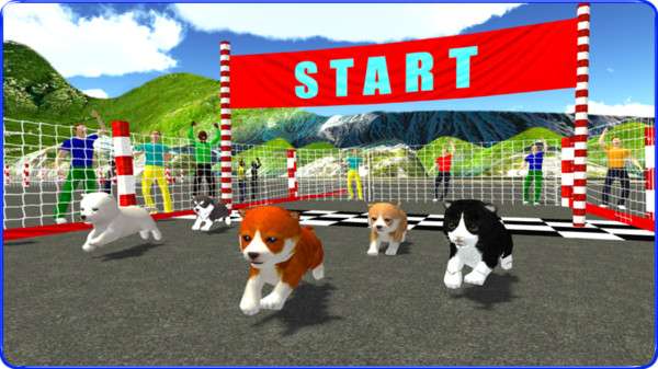 小狗跑酷比赛模拟器