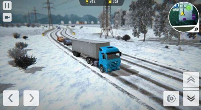 雪地卡车模拟器