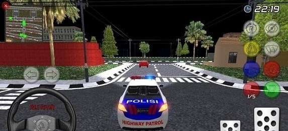 模拟警察巡逻