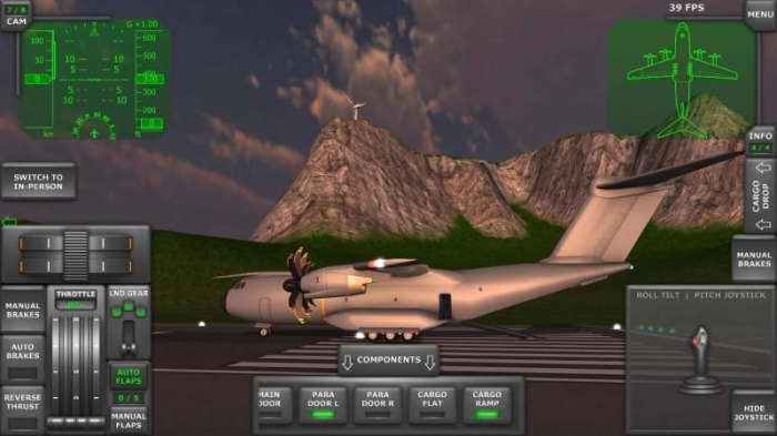 Turboprop Flight Simulator飞行游戏