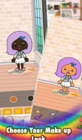 Toca dress up game