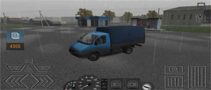 模拟大货车拉货游戏