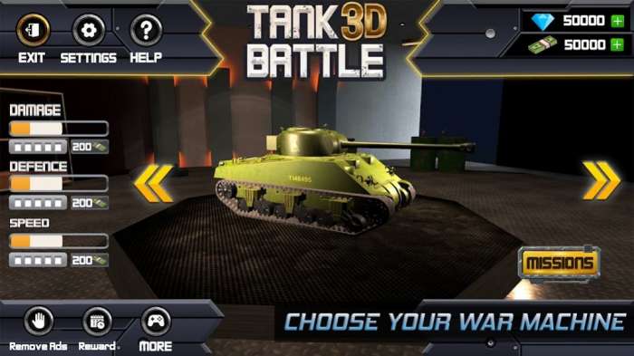 坦克3D战斗