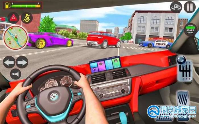 真实汽车模拟驾驶游戏合集