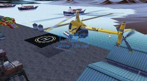 真实直升机驾驶模拟器