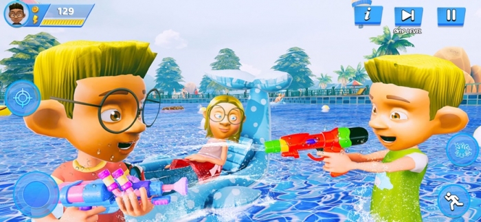 水池射击游戏3D
