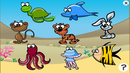 儿童游戏 学习 动物 海洋 大海 水ios版