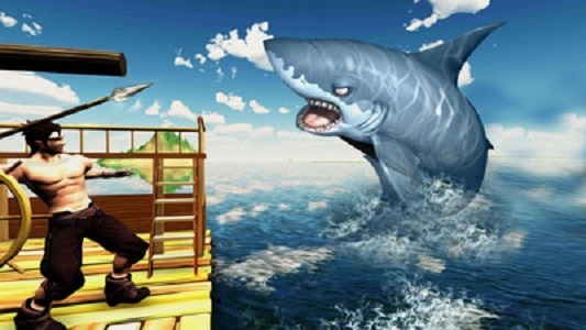 木筏求生鲸鲨猎人