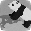 熊猫转的话：地球也会转