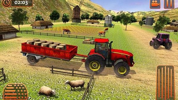 农业拖拉机驾驶模拟