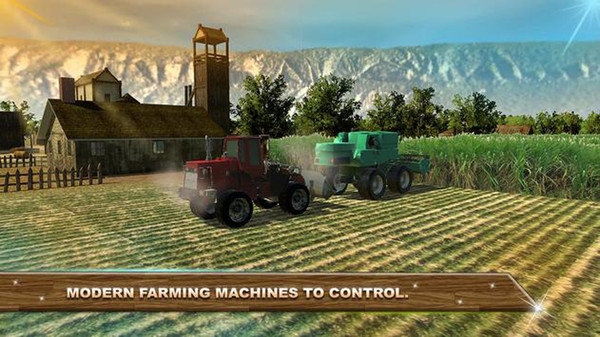 农业拖拉机3D