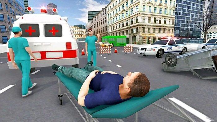 救护车模拟3d游戏
