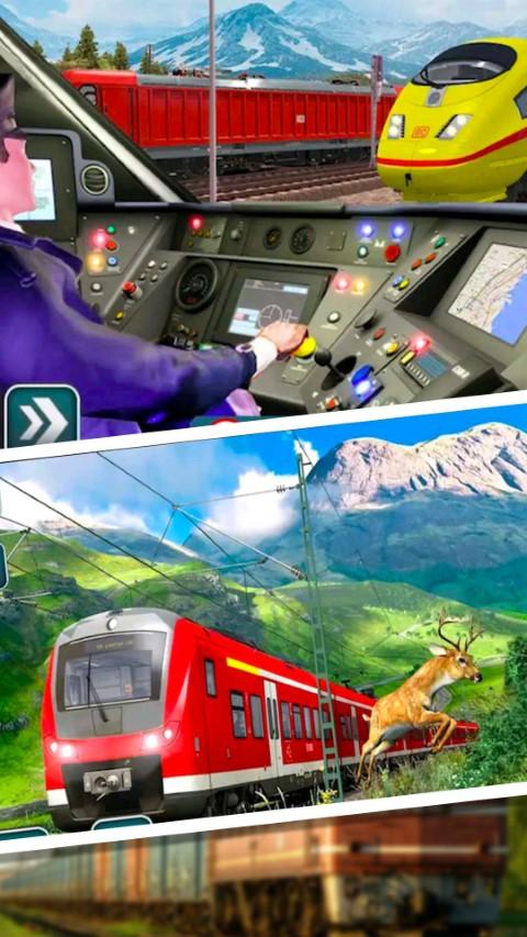 真实火车模拟器游戏