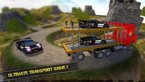 OffRoadPoliceTransporterTruckGames