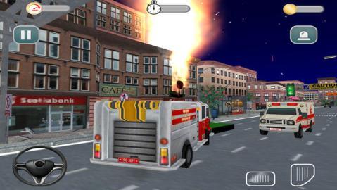 911消防車模擬器