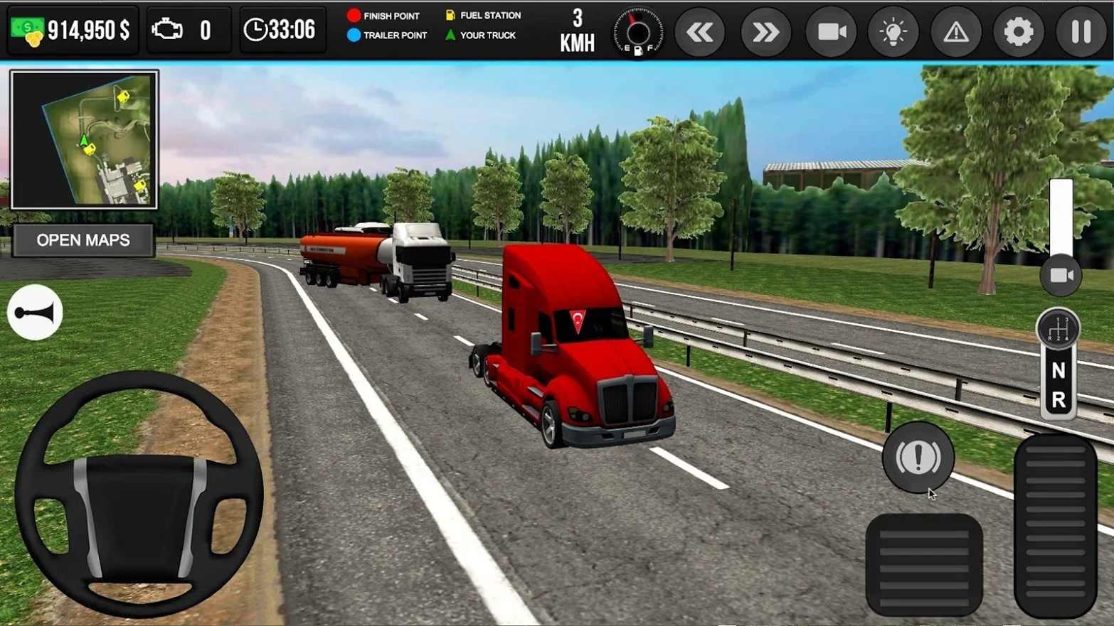 欧洲卡车司机模拟器无限金币版