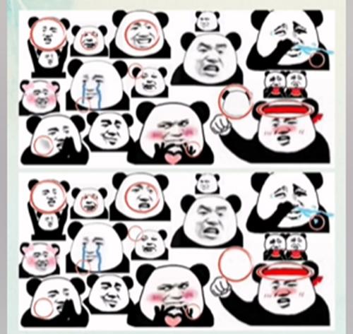 沙雕的日常熊猫找茬通关攻略介绍