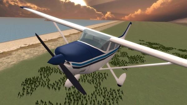 飞机模拟器飞行员3D