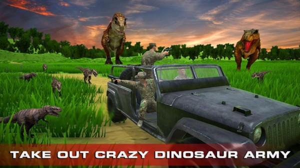 真实模拟射击恐龙